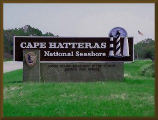 Cape Hatteras National Seashore Sign