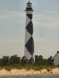 The Lookout Light Station closer to shore